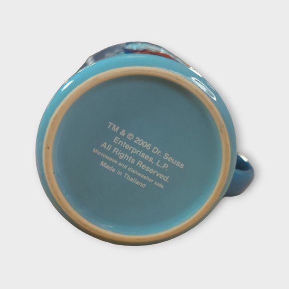 Dr Seuss Thing One And Two Universals Islands Of Adventure Blue 3D Coffee Mug - Picture 8 of 9